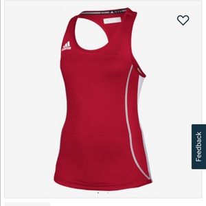 Adidas compression tank top
